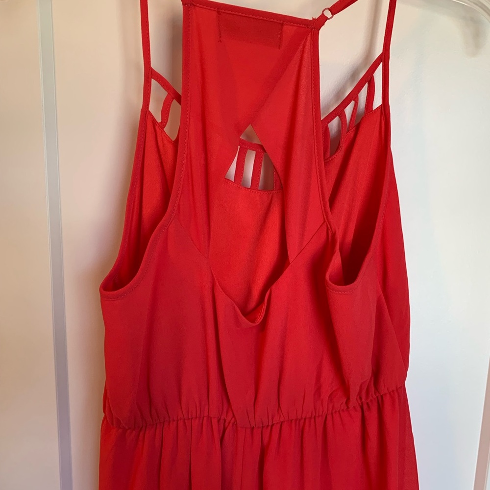 Fabrik chiffon dress with keyhole in back - Picture 4 of 8